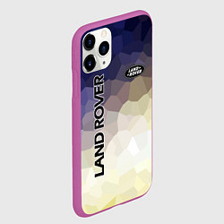 Чехол iPhone 11 Pro матовый LAND ROVER, цвет: 3D-фиолетовый — фото 2