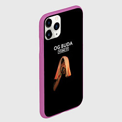 Чехол iPhone 11 Pro матовый OG Buda, цвет: 3D-фиолетовый — фото 2