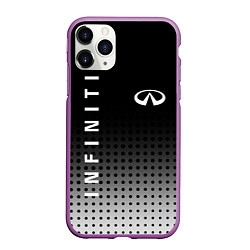 Чехол iPhone 11 Pro матовый Infiniti