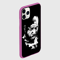 Чехол iPhone 11 Pro матовый Сити Флетчер, цвет: 3D-фиолетовый — фото 2