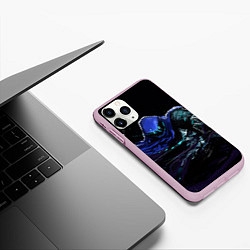 Чехол iPhone 11 Pro матовый Omen, цвет: 3D-розовый — фото 2