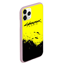 Чехол iPhone 11 Pro матовый CYBERPUNK 2077, цвет: 3D-розовый — фото 2