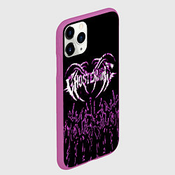 Чехол iPhone 11 Pro матовый GHOSTEMANE, цвет: 3D-фиолетовый — фото 2