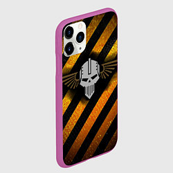 Чехол iPhone 11 Pro матовый Железные войны, цвет: 3D-фиолетовый — фото 2