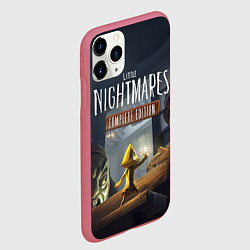 Чехол iPhone 11 Pro матовый Little Nightmares 2, цвет: 3D-малиновый — фото 2