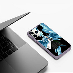Чехол iPhone 11 Pro матовый Bleach Блич, цвет: 3D-серый — фото 2