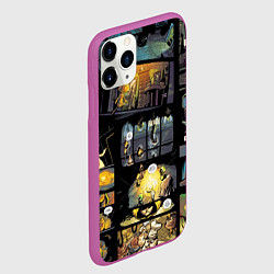 Чехол iPhone 11 Pro матовый LITTLE NIGHTMARES, цвет: 3D-фиолетовый — фото 2