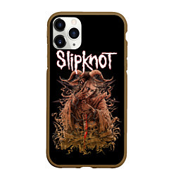 Чехол iPhone 11 Pro матовый SLIPKNOT