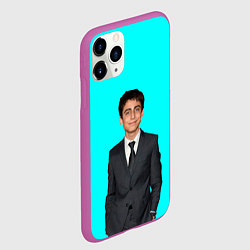 Чехол iPhone 11 Pro матовый Академия Амбрелла,, цвет: 3D-фиолетовый — фото 2