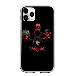 Чехол iPhone 11 Pro матовый Titan Rhapsody, цвет: 3D-белый