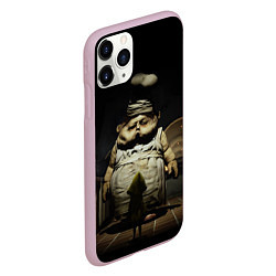 Чехол iPhone 11 Pro матовый Little Nightmares, цвет: 3D-розовый — фото 2