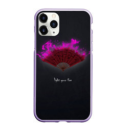 Чехол iPhone 11 Pro матовый Light your fire