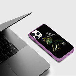 Чехол iPhone 11 Pro матовый Little Nightmares длиннорукий, цвет: 3D-фиолетовый — фото 2