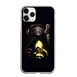 Чехол iPhone 11 Pro матовый Little Nightmares 2 Шестая, цвет: 3D-белый