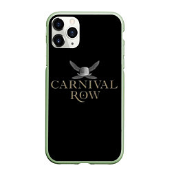 Чехол iPhone 11 Pro матовый Карнивал Роу - Carnival Row, цвет: 3D-салатовый