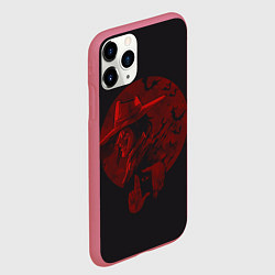 Чехол iPhone 11 Pro матовый Hellsing Хеллсинг, цвет: 3D-малиновый — фото 2