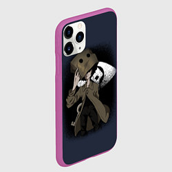 Чехол iPhone 11 Pro матовый Little Nightmares 2 MONO, цвет: 3D-фиолетовый — фото 2