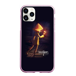 Чехол iPhone 11 Pro матовый Little Nightmares 2 Шестая, цвет: 3D-розовый