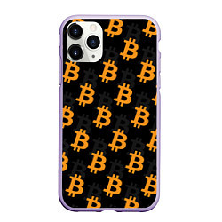 Чехол iPhone 11 Pro матовый БИТКОИН BITCOIN