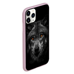 Чехол iPhone 11 Pro матовый Evil Wolf, цвет: 3D-розовый — фото 2