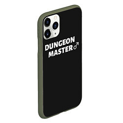 Чехол iPhone 11 Pro матовый Dungeon Master, цвет: 3D-темно-зеленый — фото 2