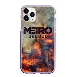 Чехол iPhone 11 Pro матовый Metro Exodus