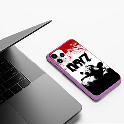 Чехол iPhone 11 Pro матовый ДЕЙЗИ ОБЛОЖКА DAYZ Z, цвет: 3D-фиолетовый — фото 2