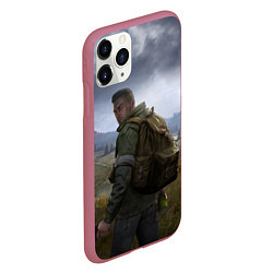 Чехол iPhone 11 Pro матовый DAYZ POSTER ДЕЙЗИ ПОСТЕР Z, цвет: 3D-малиновый — фото 2