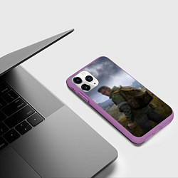 Чехол iPhone 11 Pro матовый DAYZ POSTER ДЕЙЗИ ПОСТЕР Z, цвет: 3D-фиолетовый — фото 2