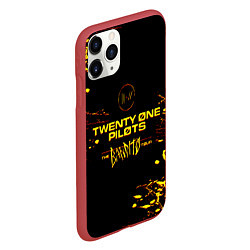 Чехол iPhone 11 Pro матовый TWENTY ONE PILOTS TOP, цвет: 3D-красный — фото 2