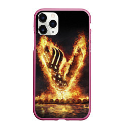 Чехол iPhone 11 Pro матовый ВИКИНГИ VIKINGS V