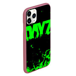 Чехол iPhone 11 Pro матовый Dayz, цвет: 3D-малиновый — фото 2