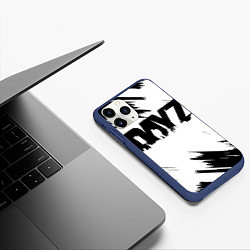Чехол iPhone 11 Pro матовый Dayz, цвет: 3D-тёмно-синий — фото 2