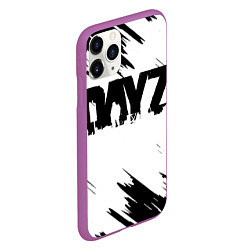 Чехол iPhone 11 Pro матовый Dayz, цвет: 3D-фиолетовый — фото 2