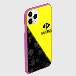Чехол iPhone 11 Pro матовый Little Nightmares, цвет: 3D-фиолетовый — фото 2