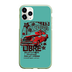 Чехол iPhone 11 Pro матовый CUBA CAR