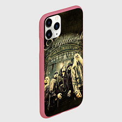 Чехол iPhone 11 Pro матовый NIGHTWISH, цвет: 3D-малиновый — фото 2