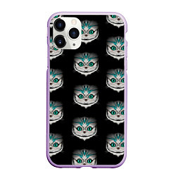 Чехол iPhone 11 Pro матовый Чеширские котики