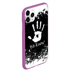 Чехол iPhone 11 Pro матовый WE KNOW TES, цвет: 3D-фиолетовый — фото 2