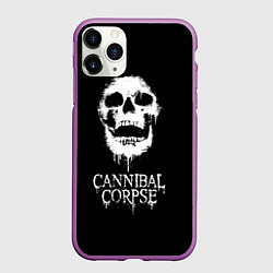 Чехол iPhone 11 Pro матовый Сannibal Сorpse $$$, цвет: 3D-фиолетовый