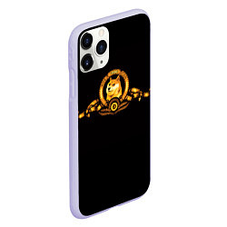 Чехол iPhone 11 Pro матовый DOGE COIN ДОГИ МЕМ, цвет: 3D-светло-сиреневый — фото 2