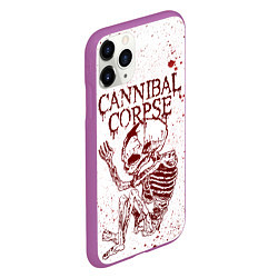 Чехол iPhone 11 Pro матовый Cannibal Corpse, цвет: 3D-фиолетовый — фото 2