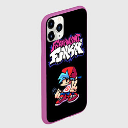 Чехол iPhone 11 Pro матовый Friday Night Funkin, цвет: 3D-фиолетовый — фото 2
