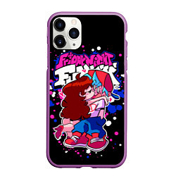 Чехол iPhone 11 Pro матовый Friday Night Funkin, цвет: 3D-фиолетовый