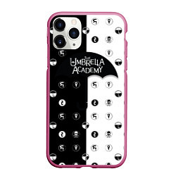 Чехол iPhone 11 Pro матовый Umbrella Academy