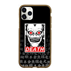 Чехол iPhone 11 Pro матовый DEATH NOTE ТЕТРАДЬ СМЕРТИ