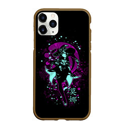 Чехол iPhone 11 Pro матовый GENSHIN IMPACT, МОНА