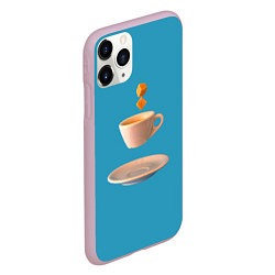 Чехол iPhone 11 Pro матовый Эспрессо, цвет: 3D-розовый — фото 2