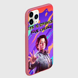 Чехол iPhone 11 Pro матовый Алекс, цвет: 3D-малиновый — фото 2