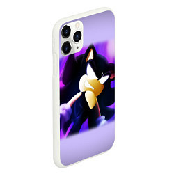Чехол iPhone 11 Pro матовый SONIC, цвет: 3D-белый — фото 2